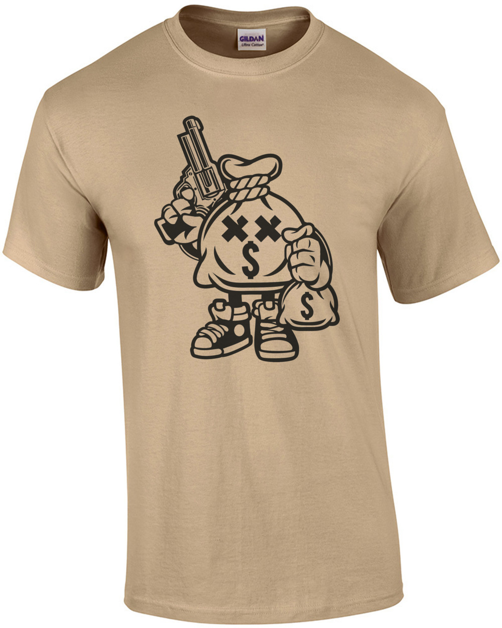 Retro Moneybag Robber T-Shirt