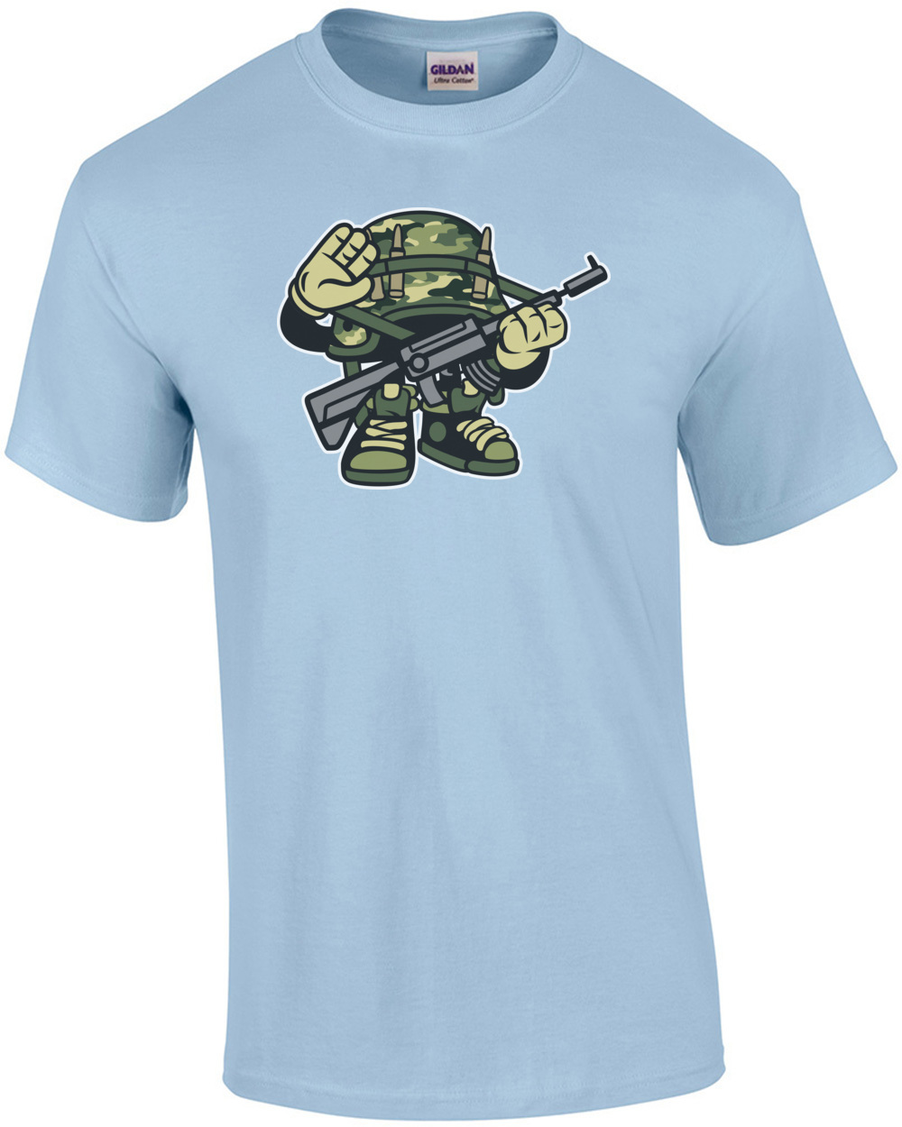 Retro Soldier Salute T-Shirt