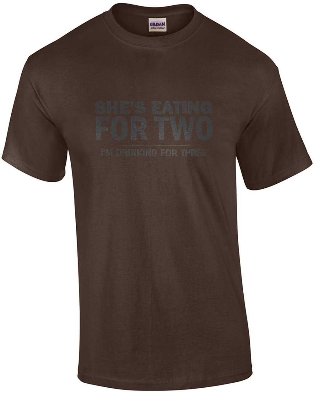 drinking/eating for Two Shirt Set Fun Pregnancy Announcement Couples Tshirts Gift Set