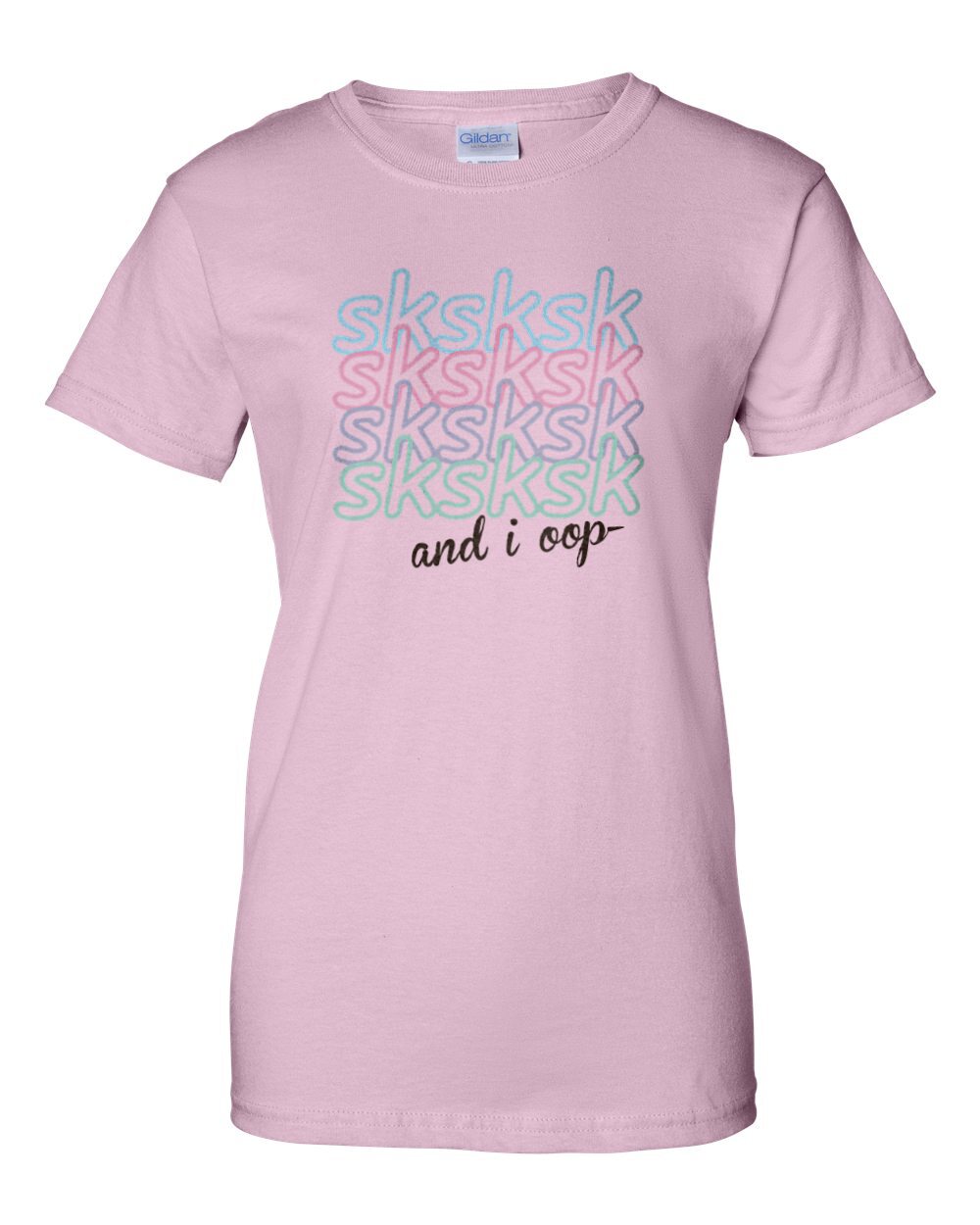 VSCO Girl Stuff Sksksk and I Oop Pink Graphic Pullover Hoodie For Kids Teens Women 