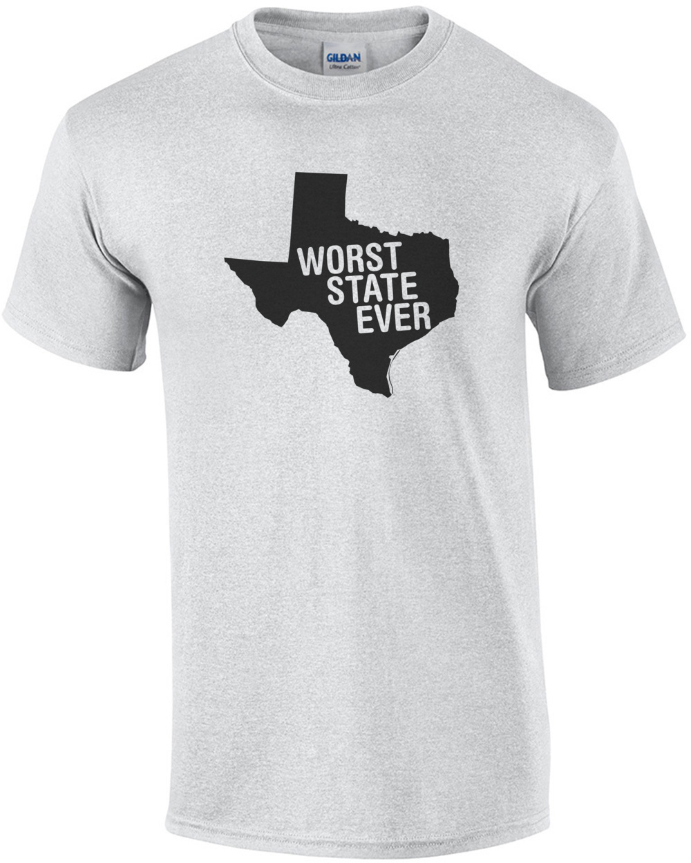 Texas Worst State Ever - Funny Texas T-Shirt | eBay