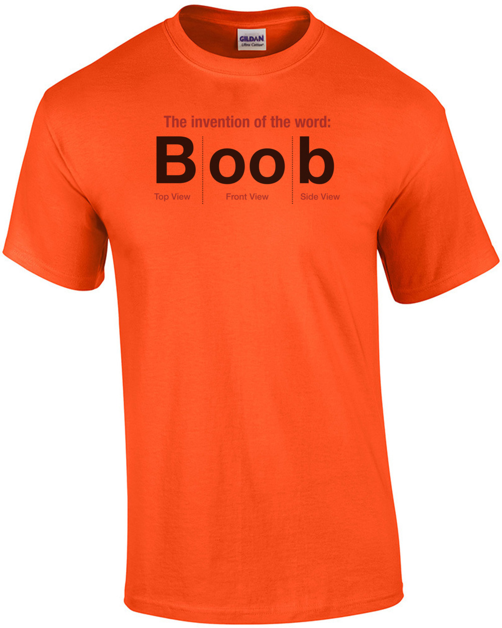 The Invention of The Word Boob T-Shirt