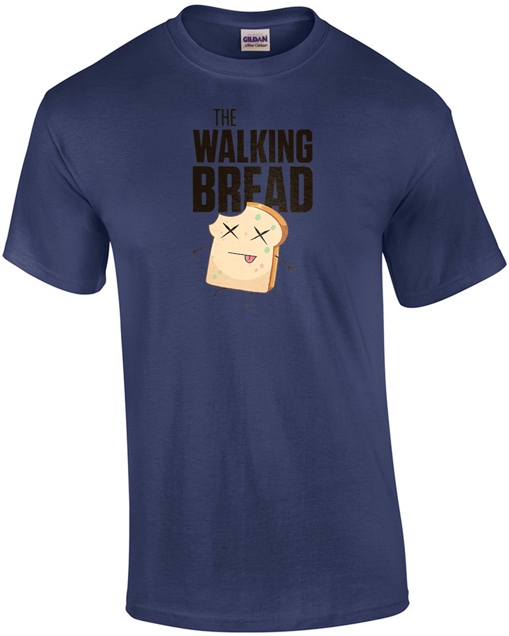 The walking bread – the walking dead parody pun t-shirt