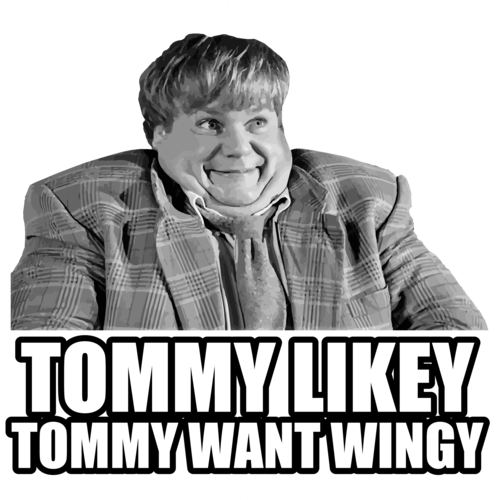 tommy want wingy shirt