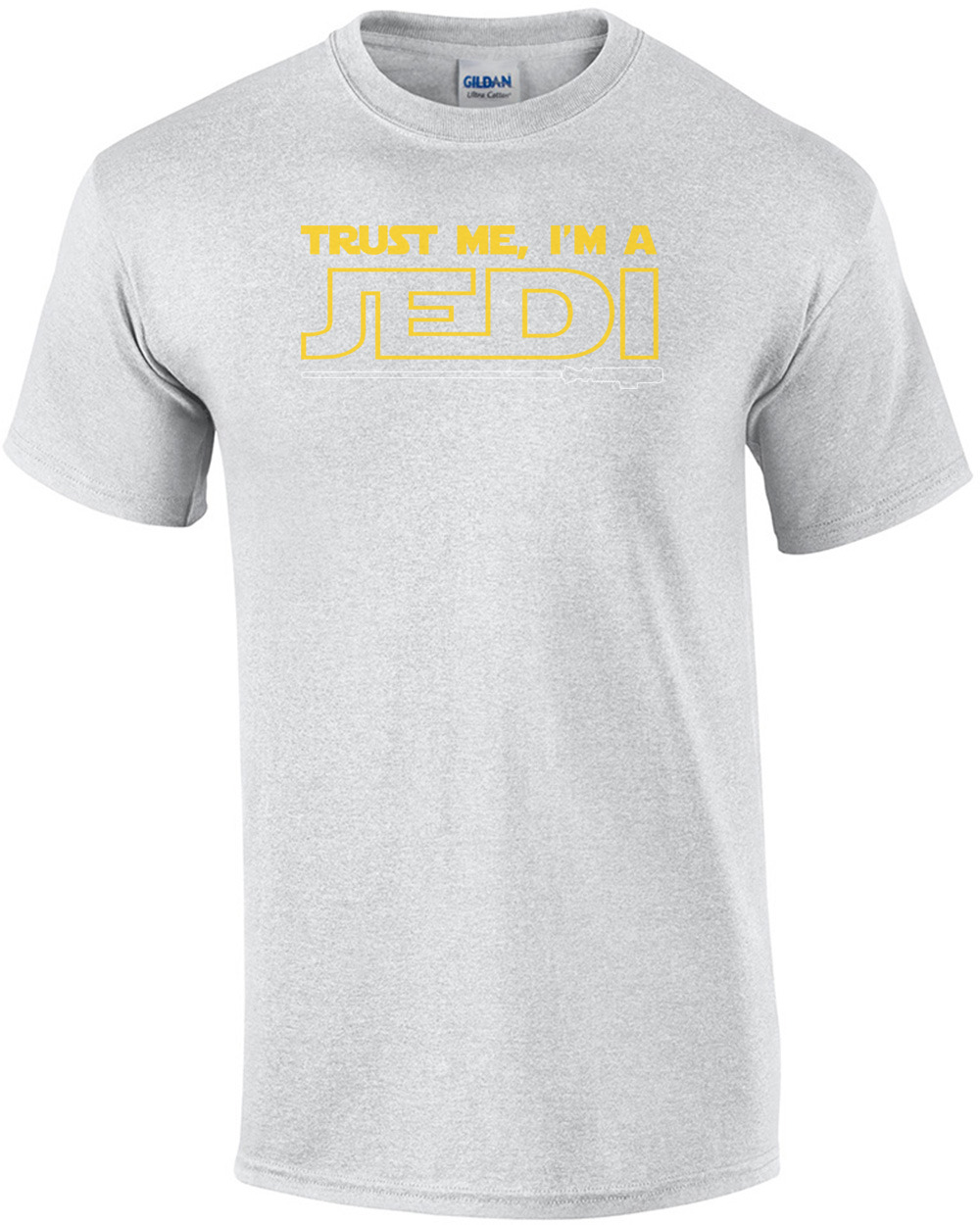 New TRUST ME IM A JEDI STAR WARS FUNNY TV Mens Black T-Shirt Size S-5XL