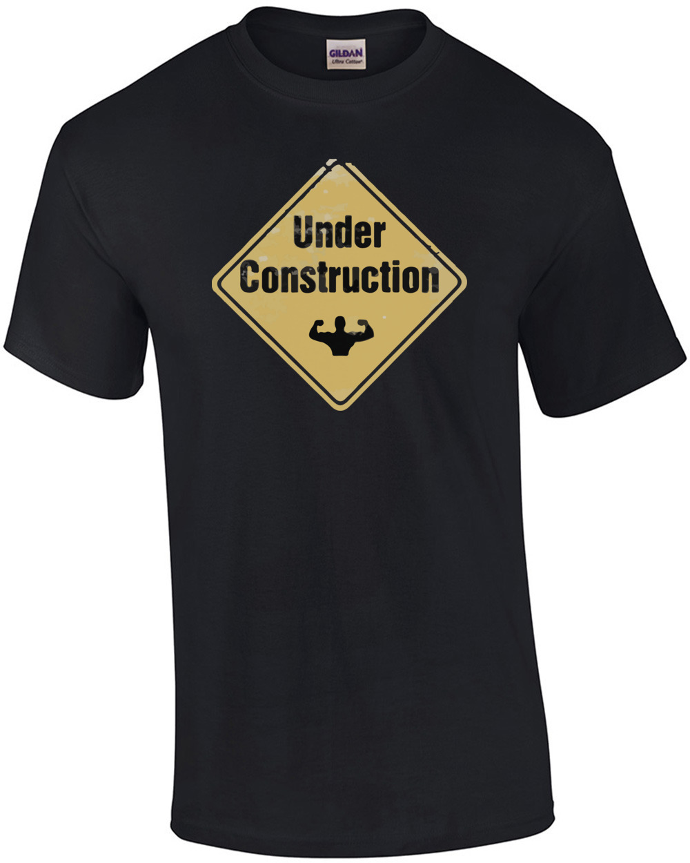 Under Construction Exercise T-Shirt | eBay